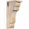 Ekena Millwork New Brighton Smooth Corbel w/Backplate, Douglas Fir, 7 1/2"W x 10"D x 22"H COR08X10X22NEB01SDF - alternate 1